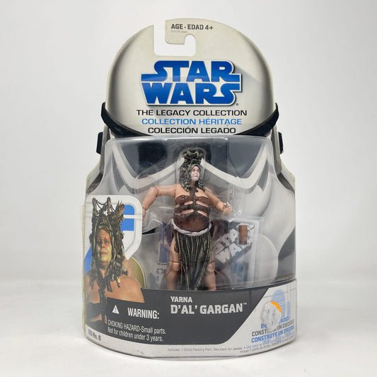 Vintage Hasbro Star Wars Mid MOC Yarna d'al' Gargan - Jabba's Dancer (BD 6) - Hasbro 2008 Legacy Collection Star Wars Action Figure