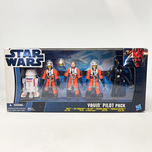 Vintage Hasbro Star Wars Mid MOC Yavin Pilot 5-Pack Toys R Us Exclusive - Star Wars (2012)