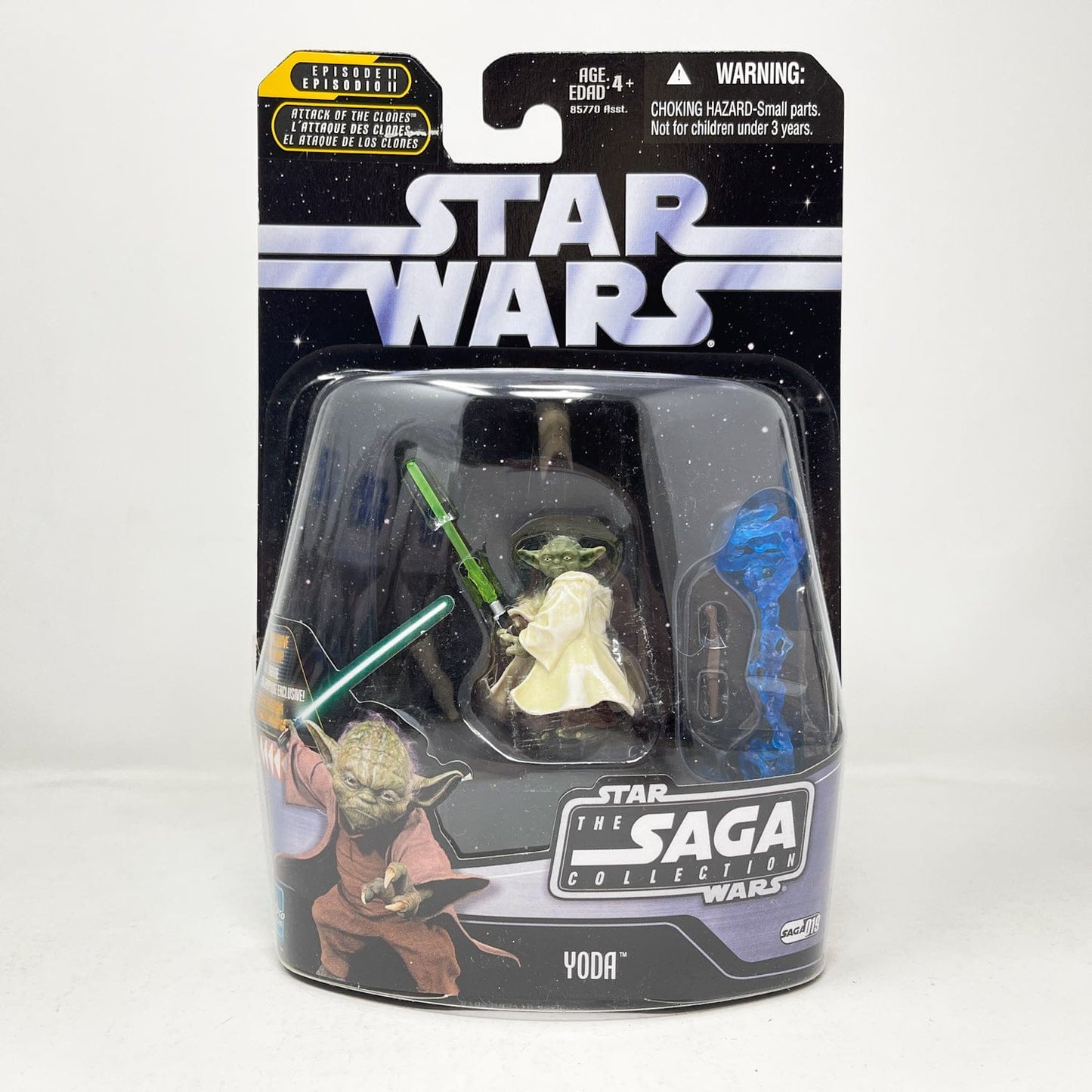 Vintage Hasbro Star Wars Mid MOC Yoda #19 - Hasbro Saga Collection (2006)