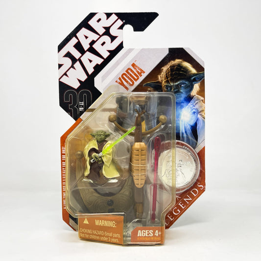 Vintage Hasbro Star Wars Mid MOC Yoda - Hasbro 30th Anniversary Collection 3.75"