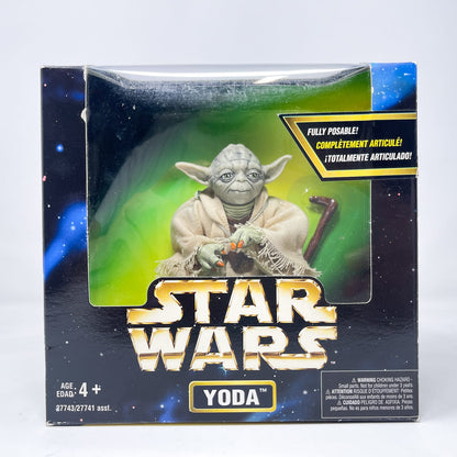 Vintage Hasbro Star Wars Mid MOC Yoda - Hasbro Action Series 12 inch Scale (1997)