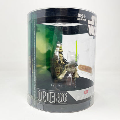 Vintage Hasbro Star Wars Mid MOC Yoda & Kashyyyk Trooper Order 66 2-pack - Hasbro 30th Anniversary