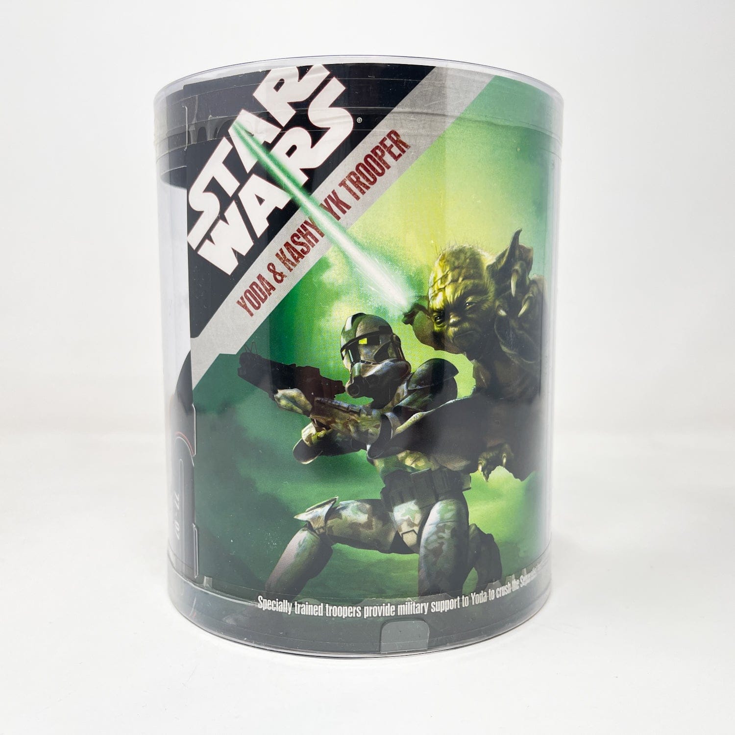 Vintage Hasbro Star Wars Mid MOC Yoda & Kashyyyk Trooper Order 66 2-pack - Hasbro 30th Anniversary
