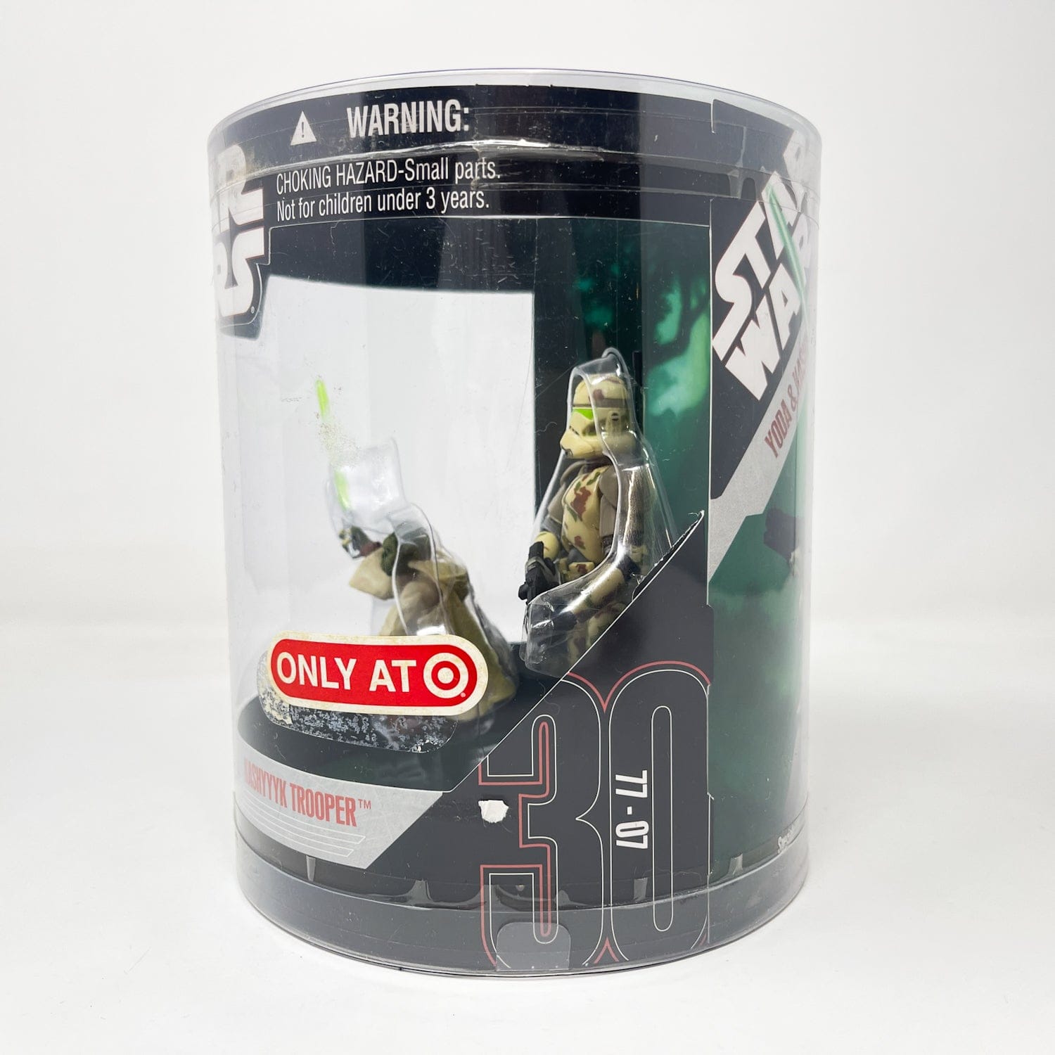 Vintage Hasbro Star Wars Mid MOC Yoda & Kashyyyk Trooper Order 66 2-pack - Hasbro 30th Anniversary