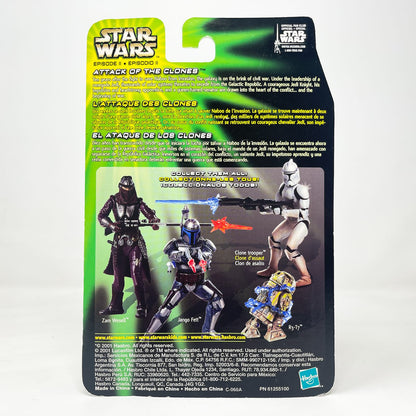 Vintage Hasbro Star Wars Mid MOC Zam Wesell (AOTC Sneak Preview) - Hasbro Power of the Jedi POTJ (2002)
