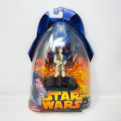 Vintage Hasbro Star Wars Mid MOC Zett Jukassa (Jedi Padawan) #52 - Hasbro ROTS 2005