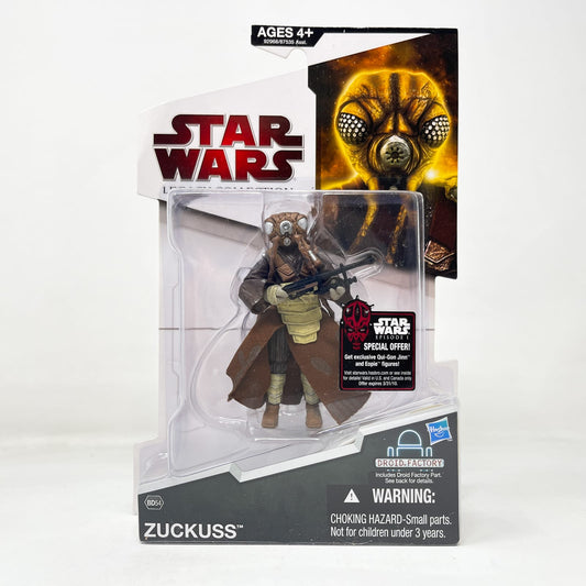 Vintage Hasbro Star Wars Mid MOC Zuckuss BD54 - Hasbro Legacy Collection 3.75"