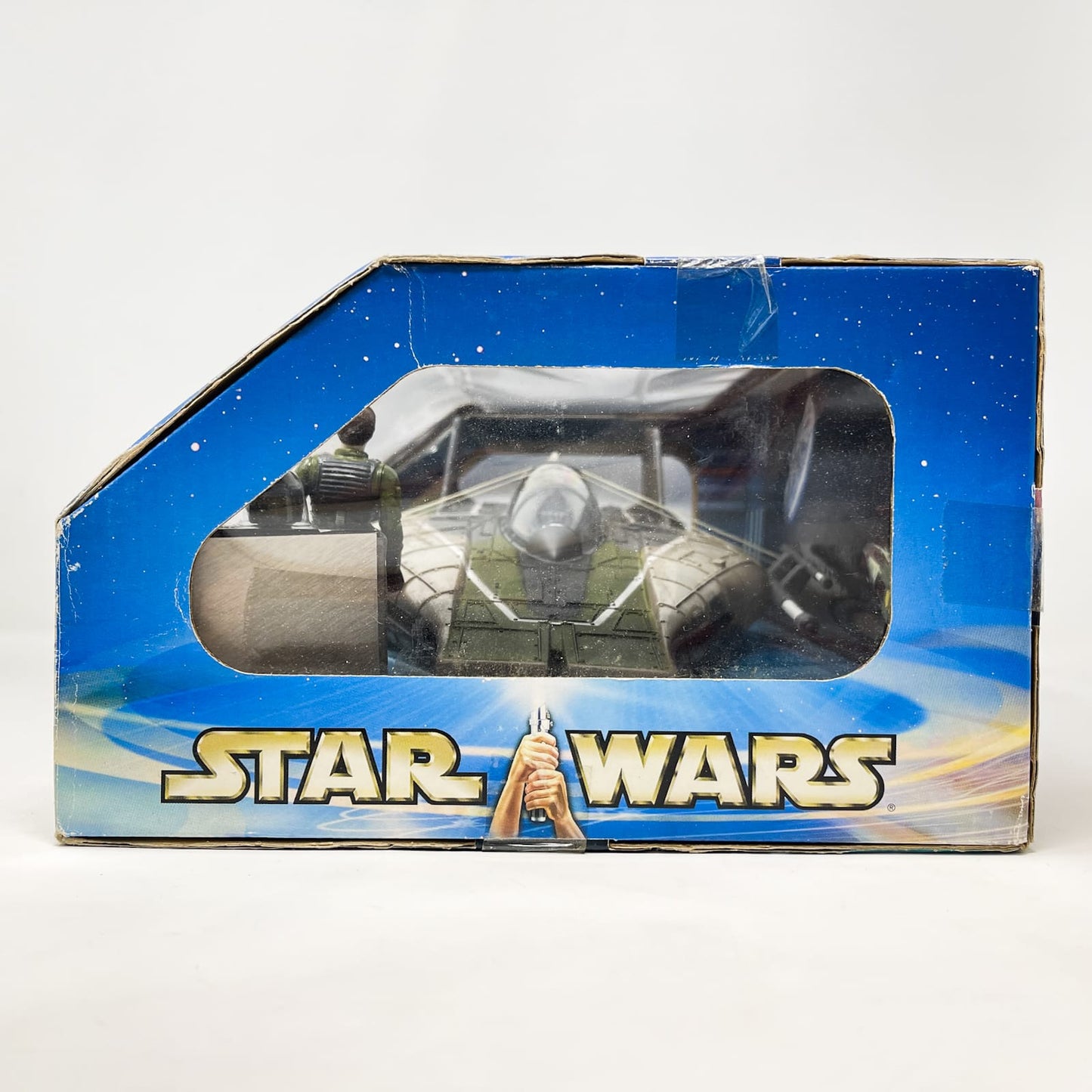 Vintage Hasbro Star Wars Mid Ships A-Wing Fighter – Hasbro Star Wars Saga Collection (2003)