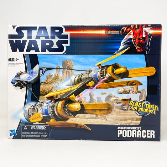 Vintage Hasbro Star Wars Mid Ships Anakin Skywalker's Podracer – Movie Heroes Clone Wars (2012) - Open Box