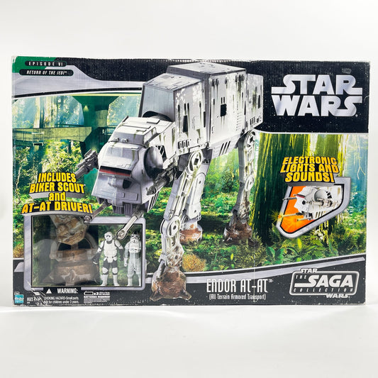 Vintage Hasbro Star Wars Mid Ships AT-AT (Endor) - Hasbro Saga Collection MISB