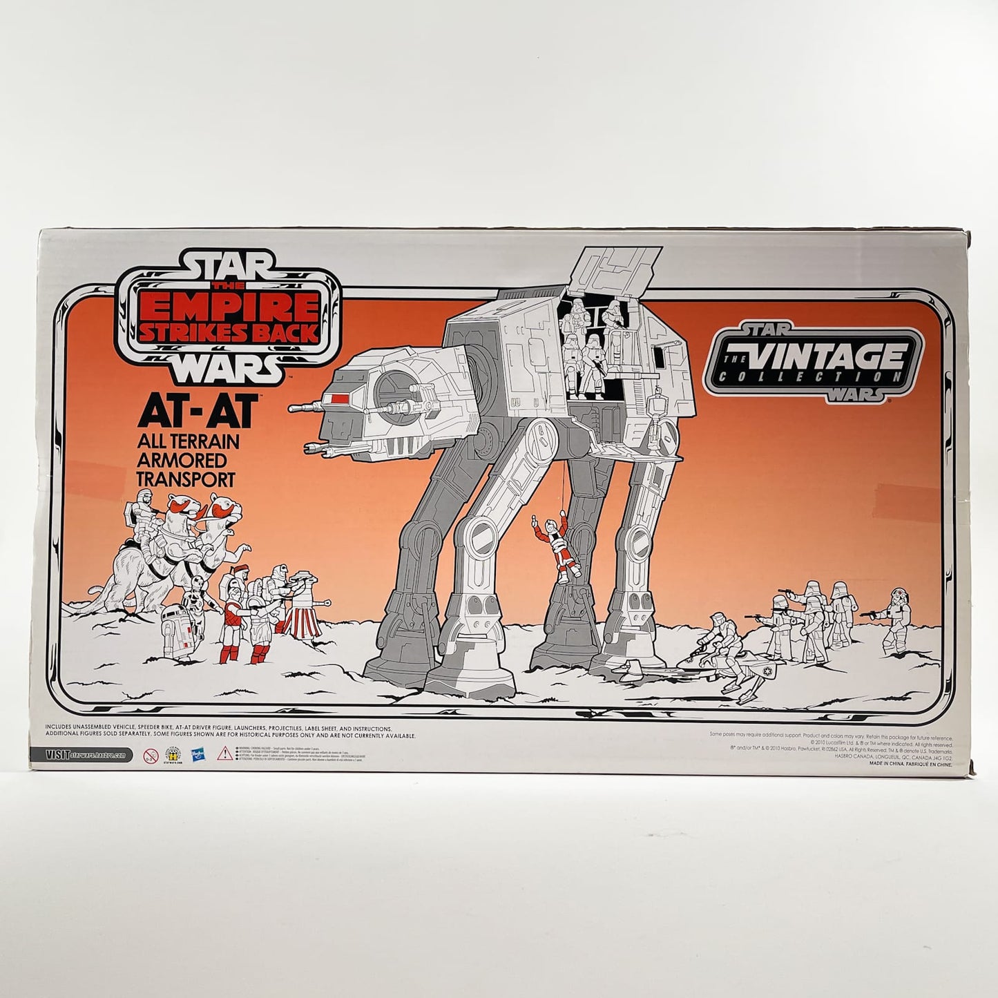 Vintage Hasbro Star Wars Mid Ships AT-AT (ESB Hoth) - Hasbro The Vintage Collection - Open Box