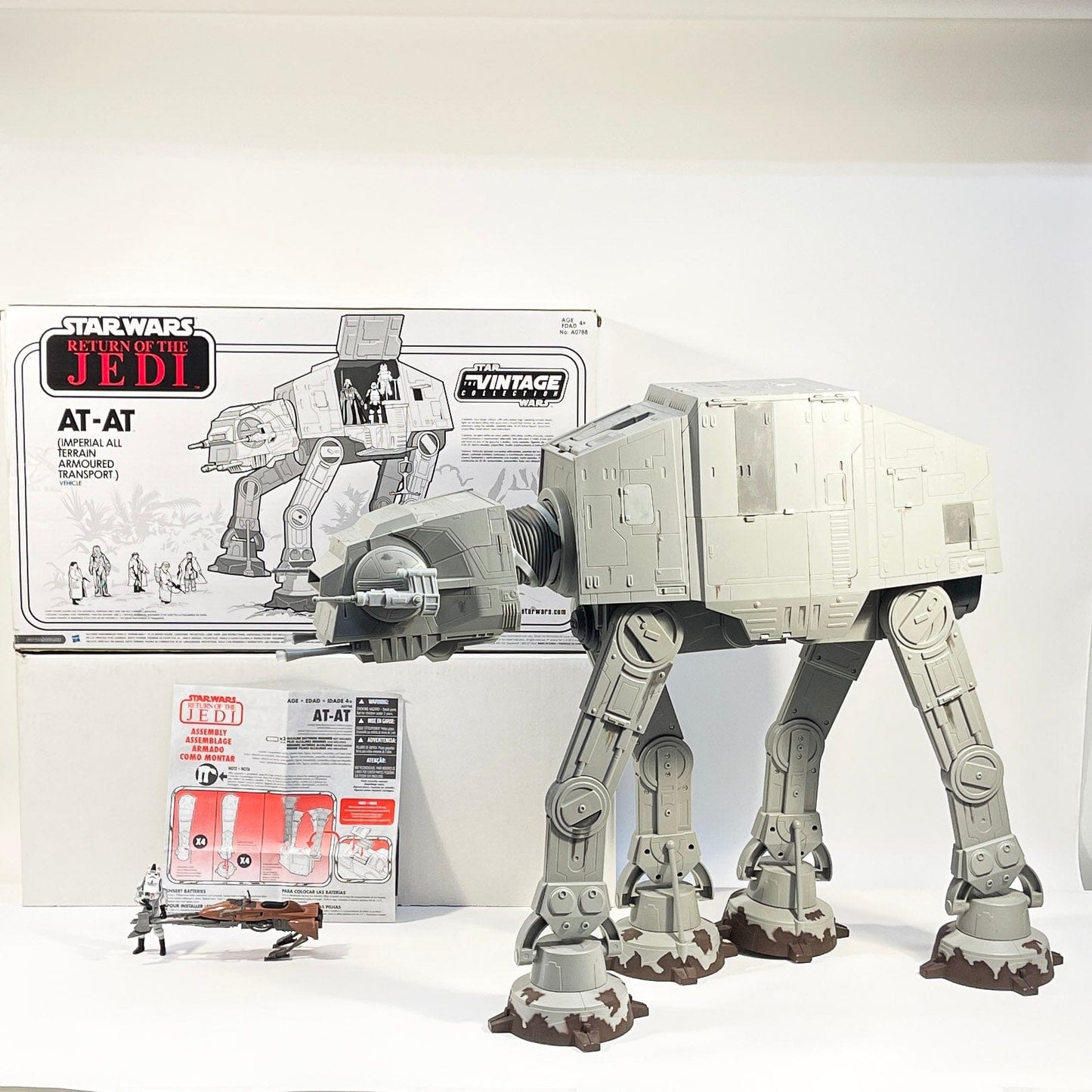 Vintage Hasbro Star Wars Mid Ships AT-AT Imperial Walker (2012) - ROTJ - Hasbro Vintage Collection Star Wars Vehicle