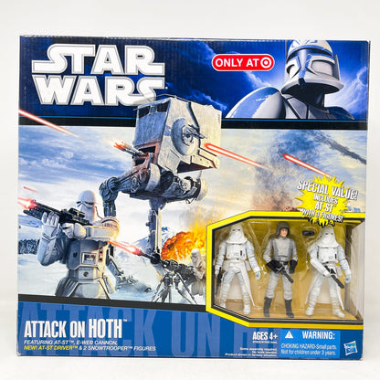 Vintage Hasbro Star Wars Mid Ships Attack on Hoth Playset - Hasbro Clone Wars (2010)