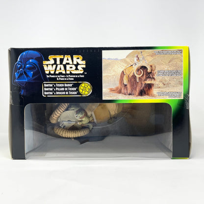 Vintage Hasbro Star Wars Mid Ships Bantha & Tusken Raider - POTF2 Hasbro 1997 Star Was - Sealed