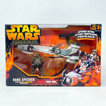 Vintage Hasbro Star Wars Mid Ships BARC Speeder with BARC Trooper (2005) – Hasbro Star Wars Revenge of the Sith - Sealed