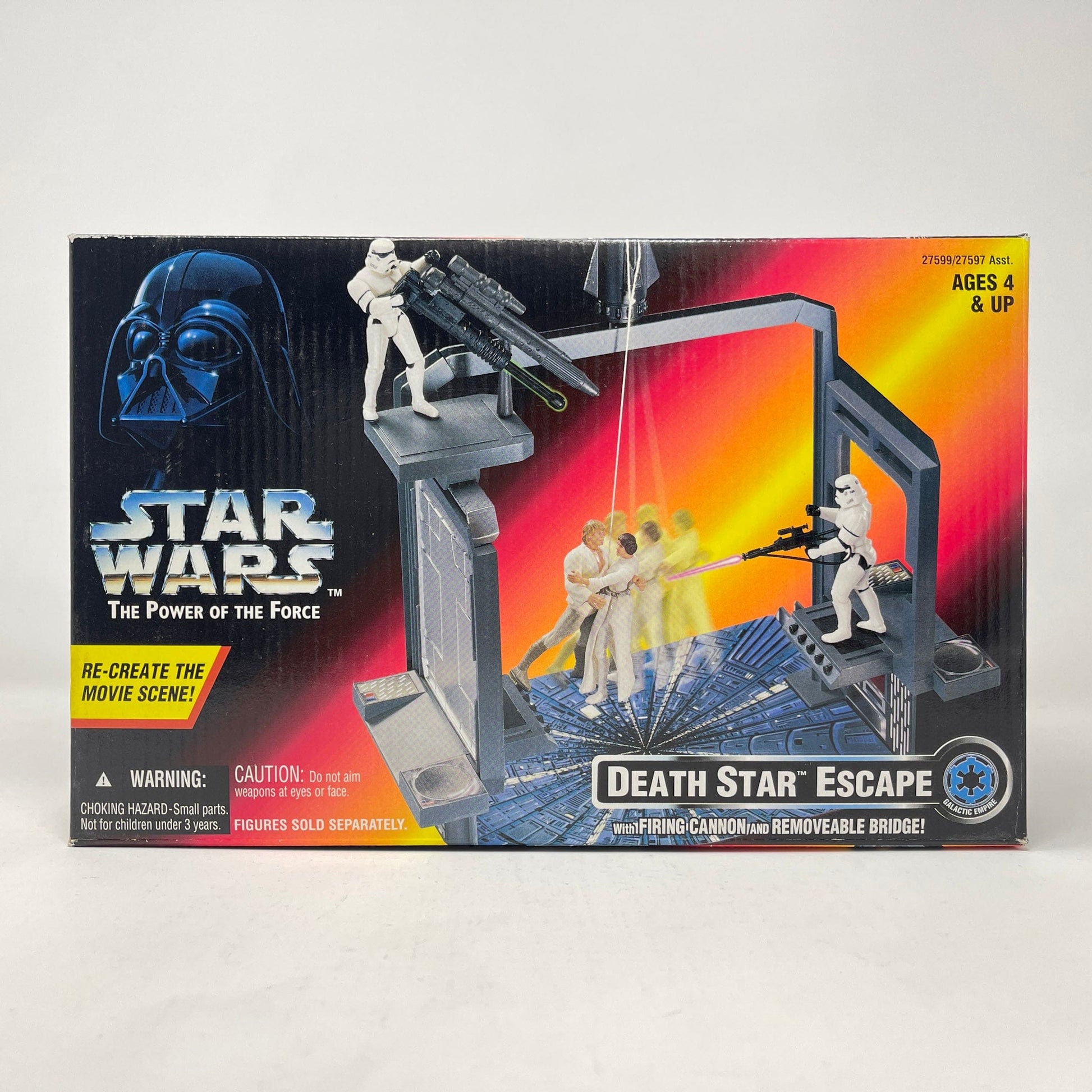 Vintage Hasbro Star Wars Mid Ships Death Star Escape (1996) - Kenner Power of the Force Star Wars Playset - MISB