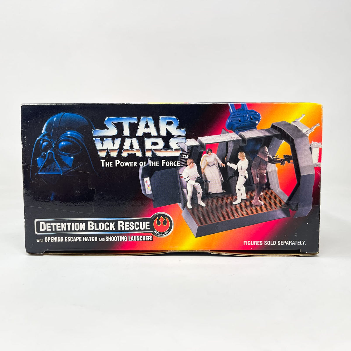 Vintage Hasbro Star Wars Mid Ships Detention Block Rescue - Hasbro Power of the Force 2 (POTF2 1996)