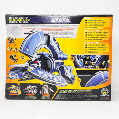 Vintage Hasbro Star Wars Mid Ships Droid Tri-Fighter (2005) – Hasbro Star Wars Revenge of the Sith - Sealed