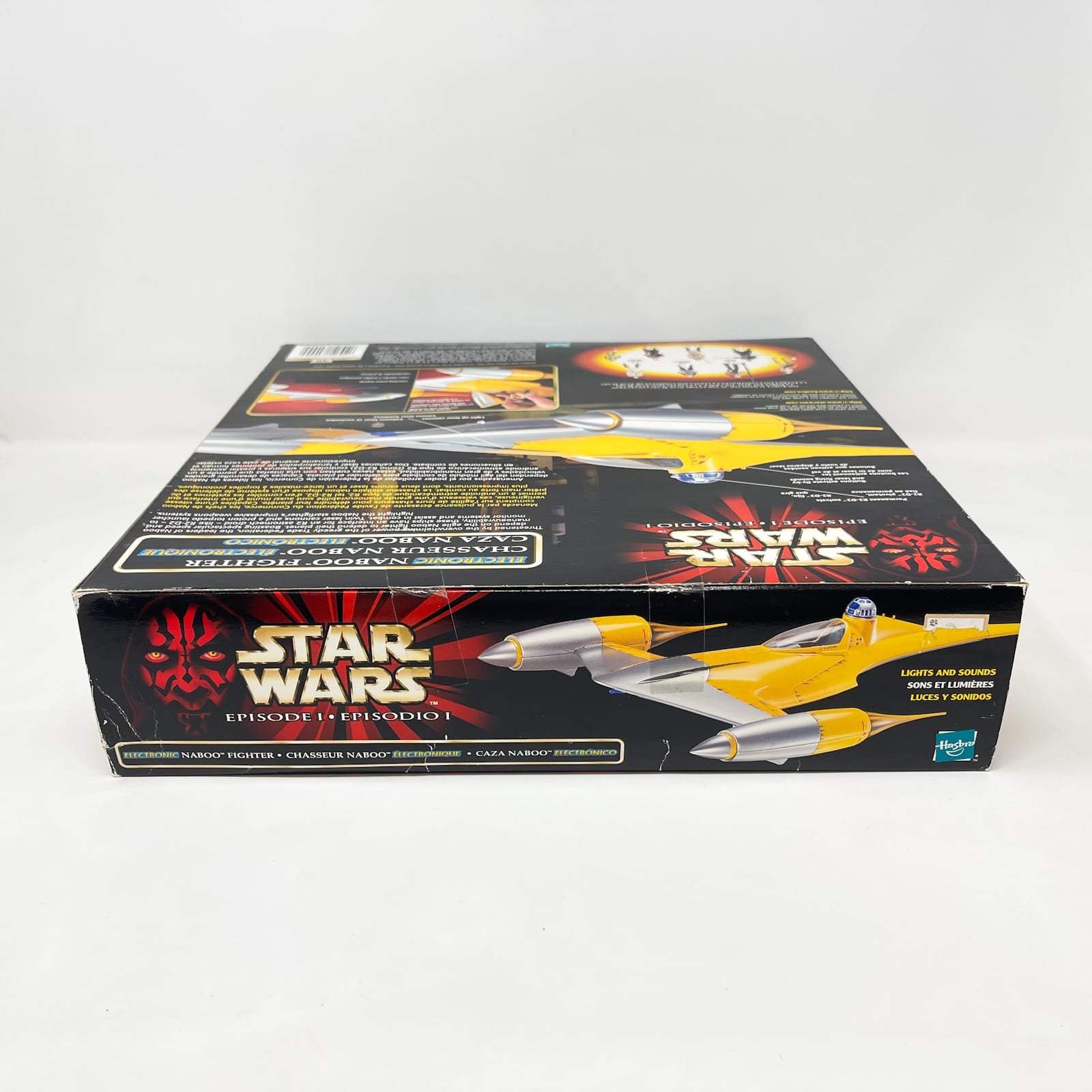 Vintage Hasbro Star Wars Mid Ships Electronic Naboo N-1 Starfighter - Hasbro The Phantom Menace (1999)
