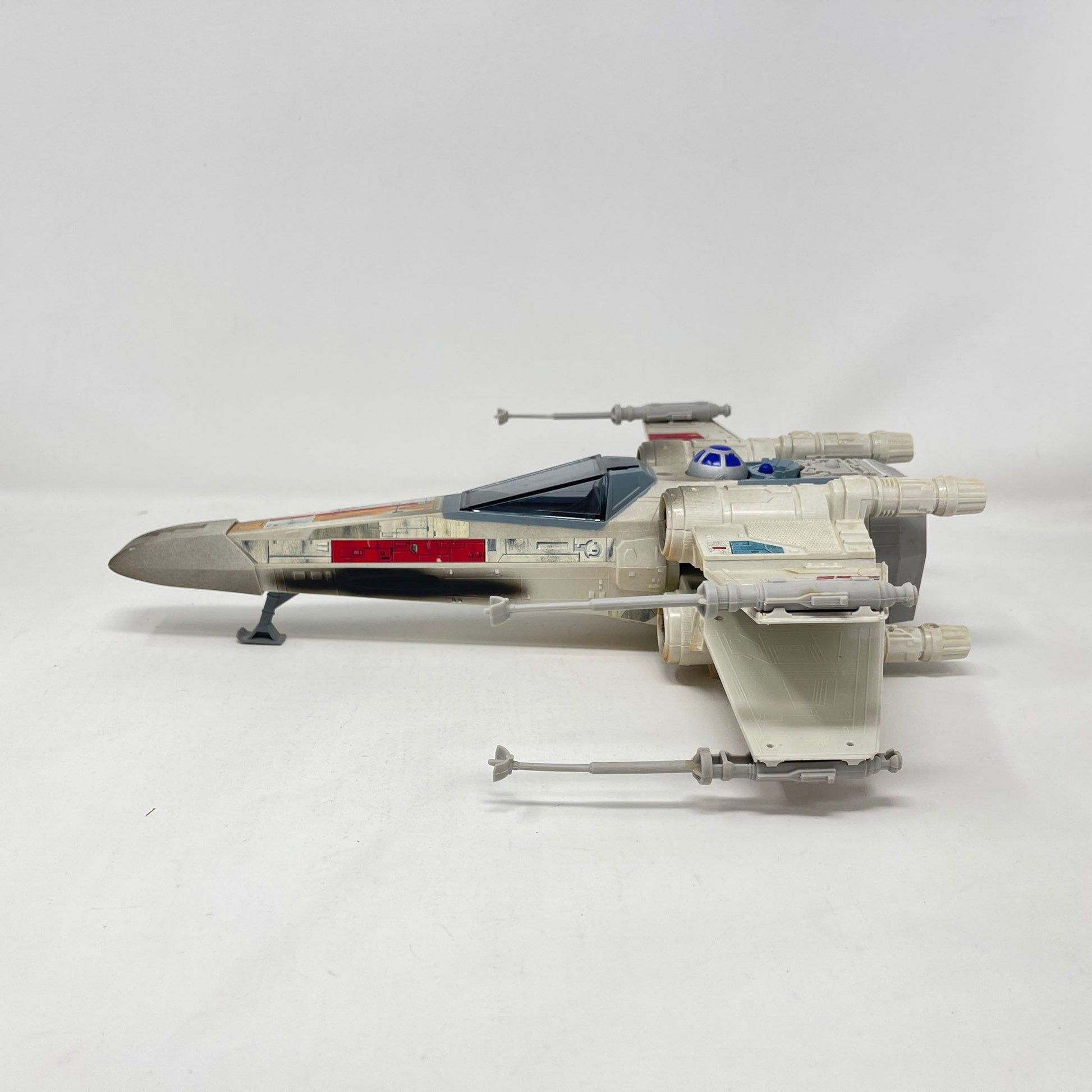 Vintage Hasbro Star Wars Mid Ships Electronic X-Wing Fighter (Canadian Box) - POTF2 Hasbro 1995 Star Was Vehicle - MIOP