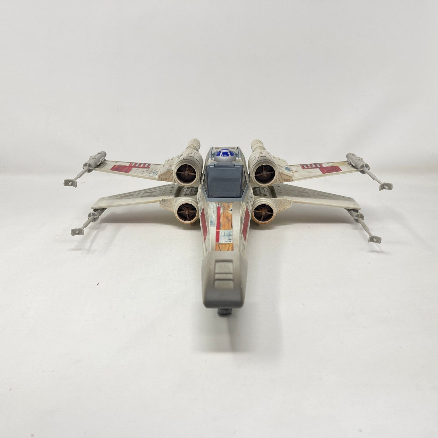 Vintage Hasbro Star Wars Mid Ships Electronic X-Wing Fighter (Canadian Box) - POTF2 Hasbro 1995 Star Was Vehicle - MIOP