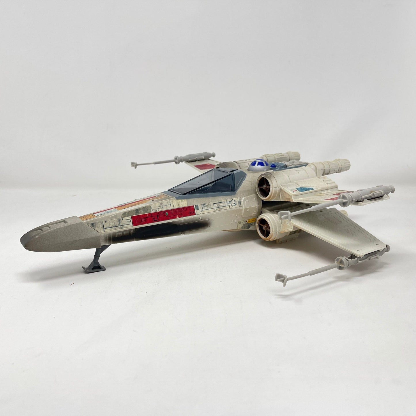 Vintage Hasbro Star Wars Mid Ships Electronic X-Wing Fighter (Canadian Box) - POTF2 Hasbro 1995 Star Was Vehicle - MIOP