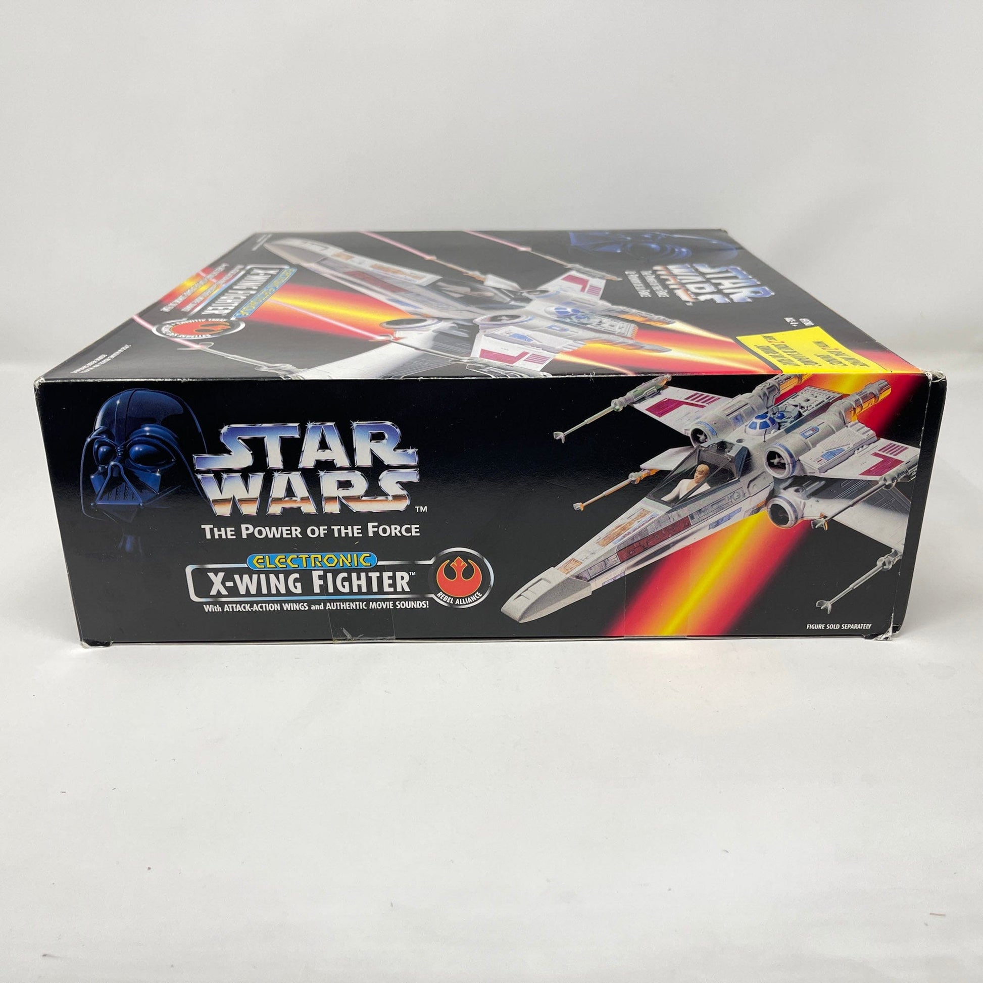 Vintage Hasbro Star Wars Mid Ships Electronic X-Wing Fighter (Canadian Box) - POTF2 Hasbro 1995 Star Was Vehicle - MIOP