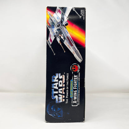 Vintage Hasbro Star Wars Mid Ships Electronic X-Wing Fighter - POTF2 Hasbro 1995 Star Was Vehicle - MISB