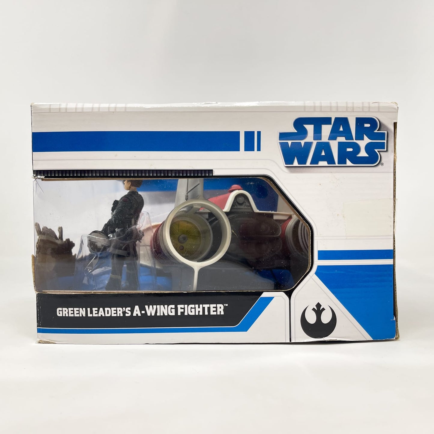 Vintage Hasbro Star Wars Mid Ships Green Leader's A-Wing Fighter – Hasbro Star Wars The Legacy Collection (2008)