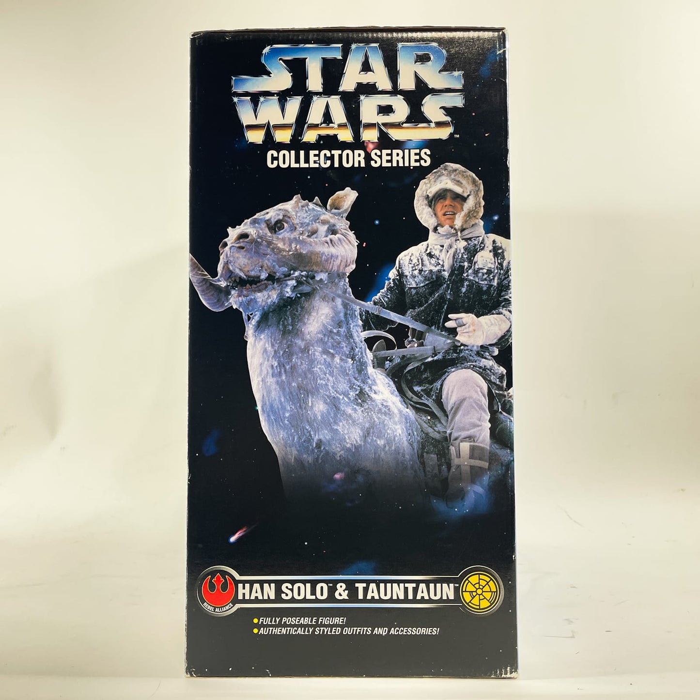 Vintage Hasbro Star Wars Mid Ships Han Solo on Tauntaun (1997) - Hasbro 12" Collector Series MIB