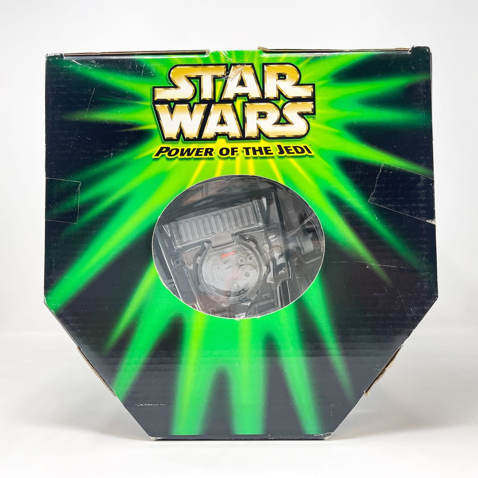 Vintage Hasbro Star Wars Mid Ships Imperial AT-ST and Speeder Bike – Hasbro Star Wars Power of the Jedi POTJ (2001)