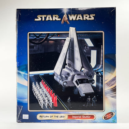 Vintage Hasbro Star Wars Mid Ships Imperial Shuttle ROTJ FAO Schwarz Exclusive- Hasbro Star Wars Saga (2002) Sealed