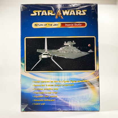 Vintage Hasbro Star Wars Mid Ships Imperial Shuttle ROTJ FAO Schwarz Exclusive- Hasbro Star Wars Saga (2002) Sealed