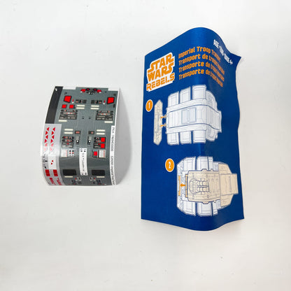 Vintage Hasbro Star Wars Mid Ships Imperial Troop Transport  (2014) - Hasbro Rebels 3.75" Ship - Open Box