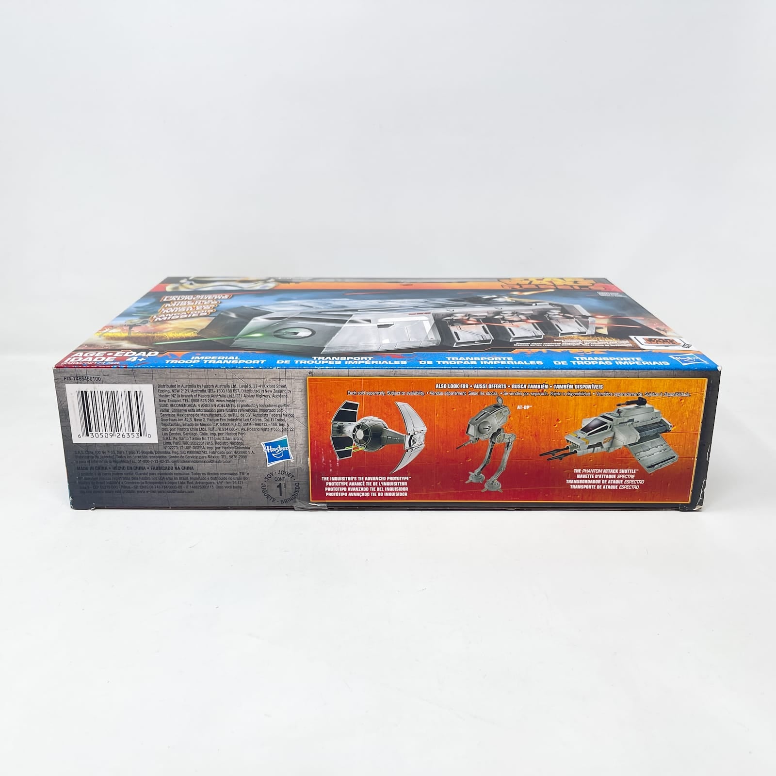 Vintage Hasbro Star Wars Mid Ships Imperial Troop Transport  (2014) - Hasbro Rebels 3.75" Ship - Open Box