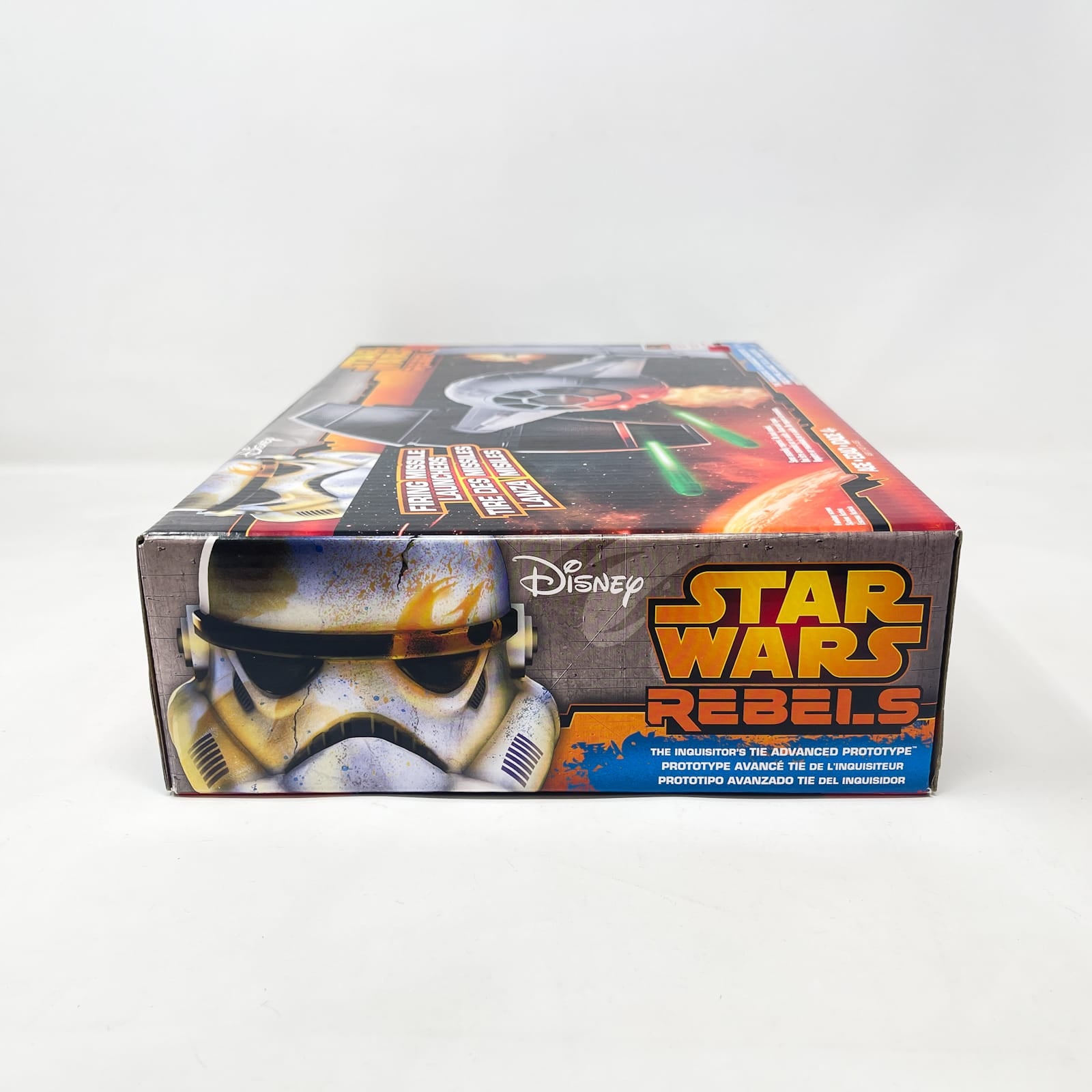 Vintage Hasbro Star Wars Mid Ships Inquisitor's TIE Advanced Prototype  (2014) - Hasbro Rebels 3.75" Ship - Open Box
