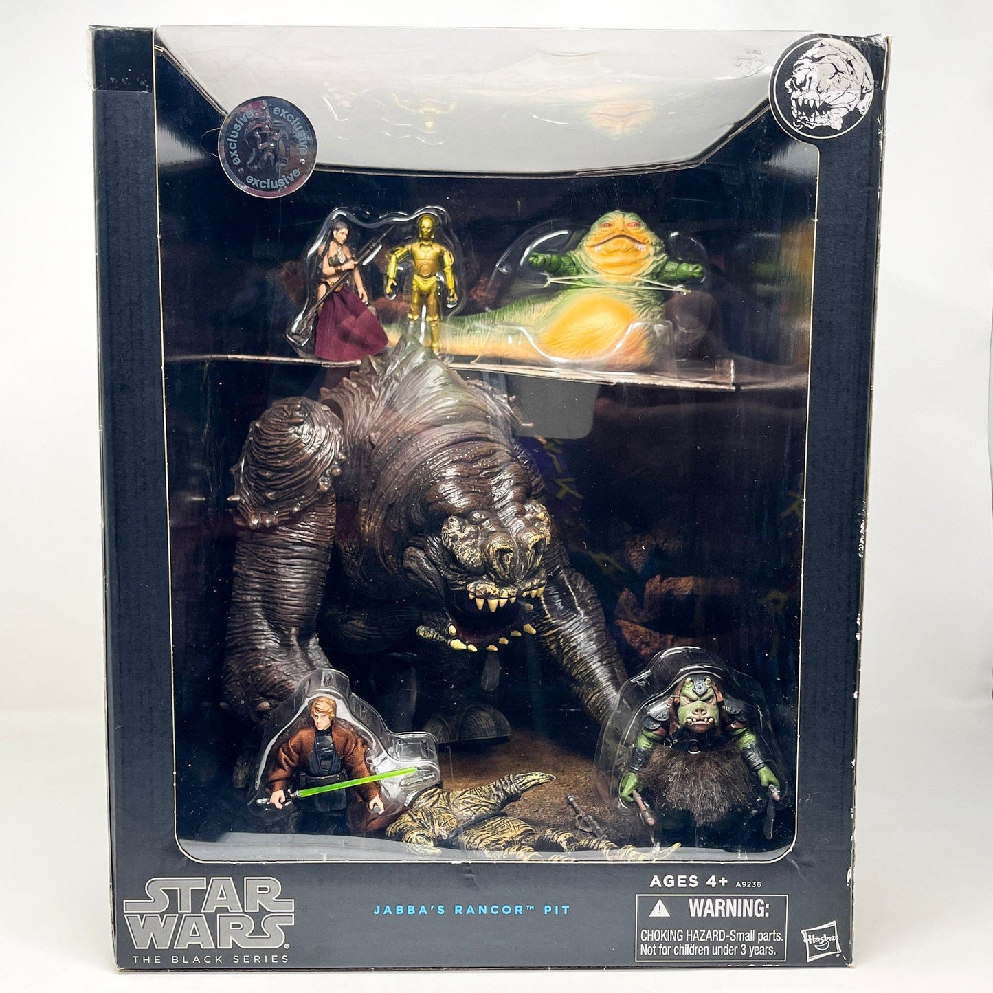 Vintage Hasbro Star Wars Mid Ships Jabba's Rancor Pit Playset (2015) - 3.75" Hasbro Black Series Star Wars TRU Exclusive