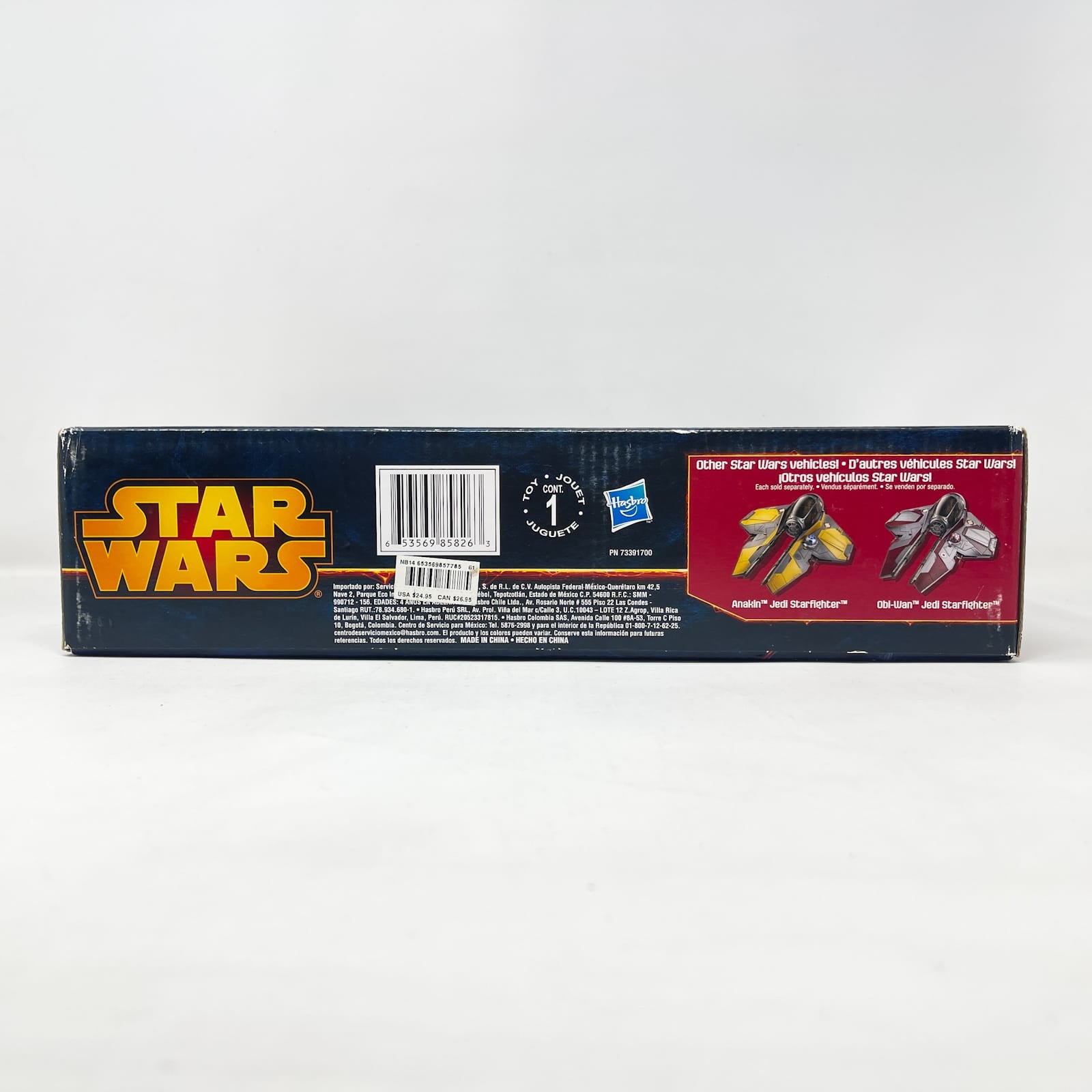 Vintage Hasbro Star Wars Mid Ships Jango Fett Slave 1 Ship - Hasbro Attack of the Clones (2013) - Open Box