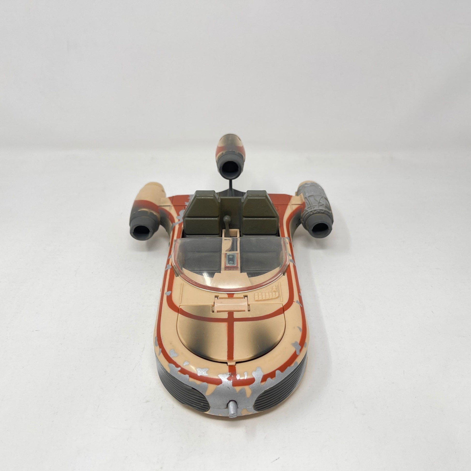 Vintage Hasbro Star Wars Mid Ships Landspeeder (1995) - Kenner Power of the Force (Canadian Box) Star Was Vehicle - MIOP