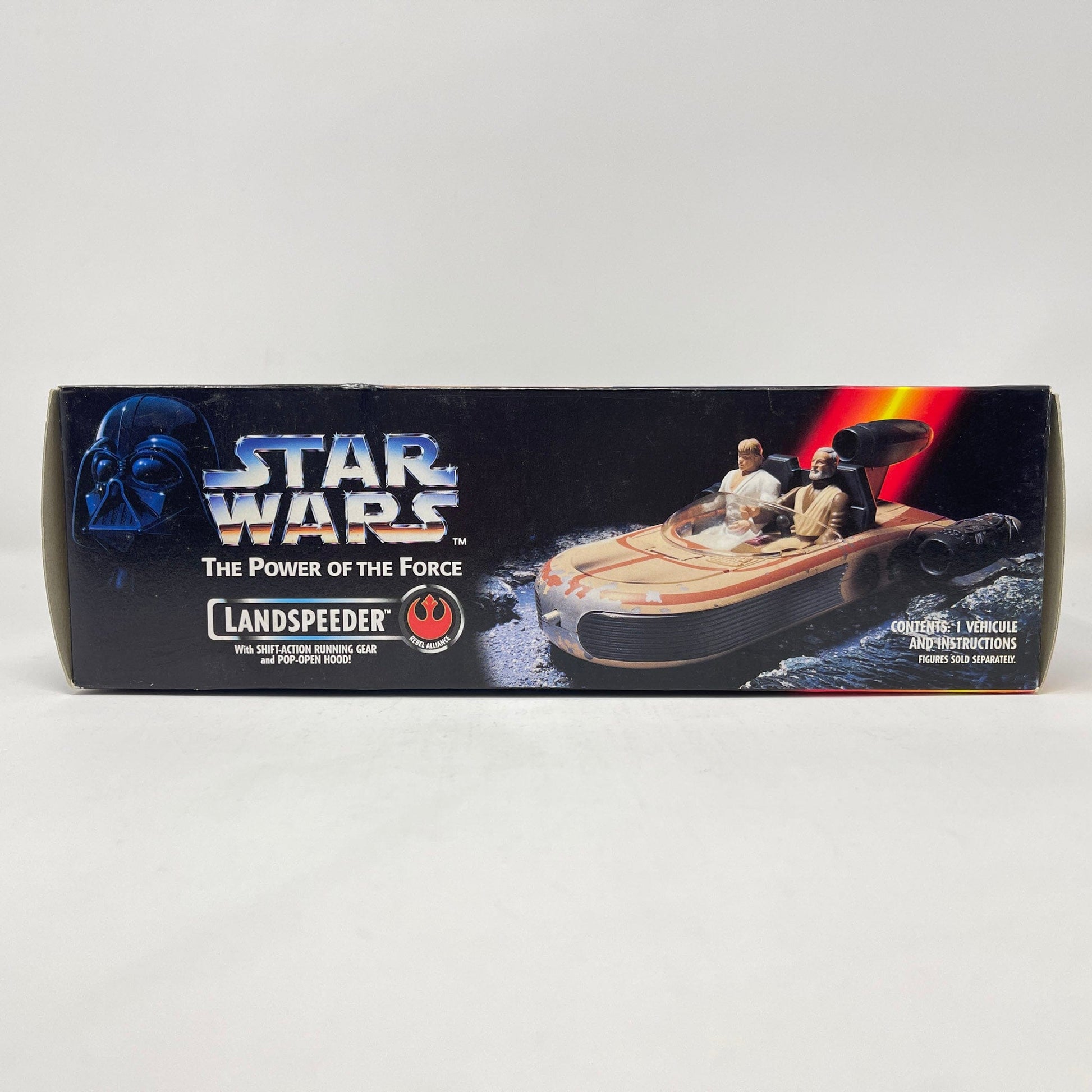 Vintage Hasbro Star Wars Mid Ships Landspeeder (1995) - Kenner Power of the Force (Canadian Box) Star Was Vehicle - MIOP