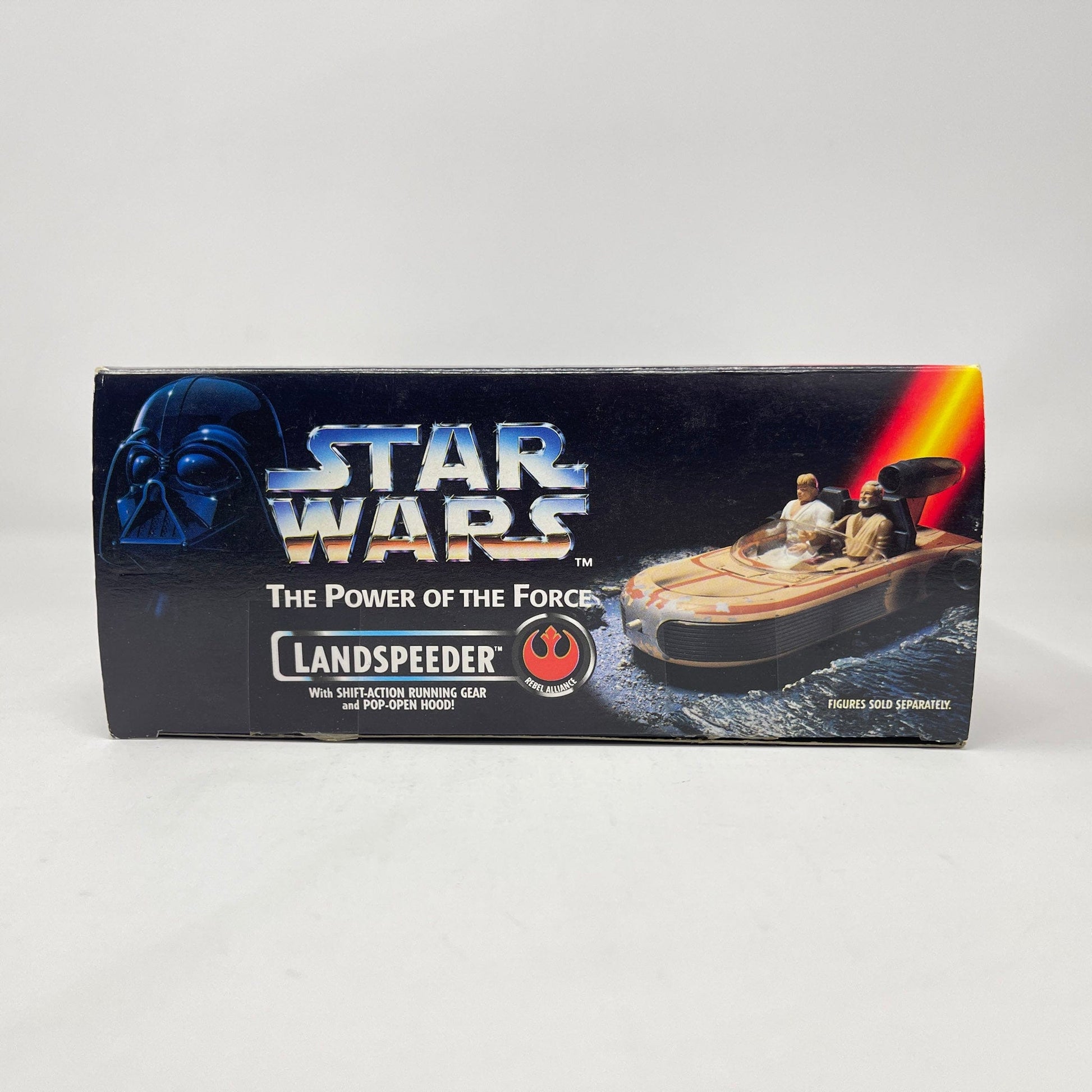 Vintage Hasbro Star Wars Mid Ships Landspeeder (1995) - Kenner Power of the Force (Canadian Box) Star Was Vehicle - MIOP