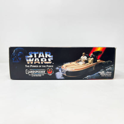 Vintage Hasbro Star Wars Mid Ships Landspeeder (1995) - Kenner Power of the Force (Canadian Box) Star Was Vehicle - MIOP