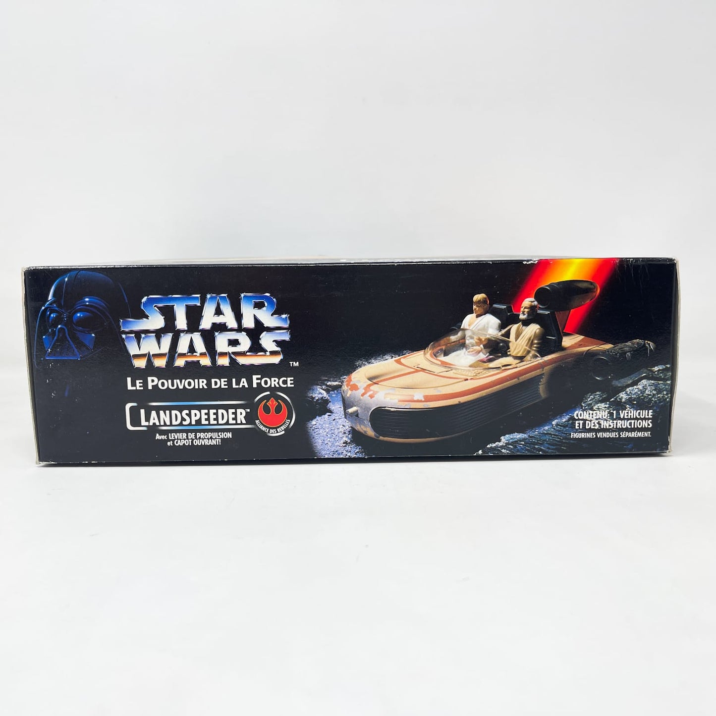 Vintage Hasbro Star Wars Mid Ships Landspeeder (1995) - Kenner Power of the Force (Canadian Box) Star Was Vehicle - MIOP