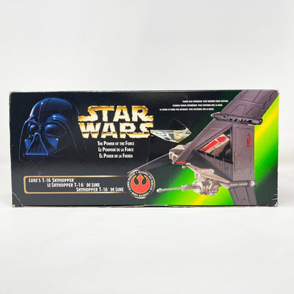 Vintage Hasbro Star Wars Mid Ships Luke's T-16 Skyhopper - Hasbro Power of the Force 2 (POTF2 1996)