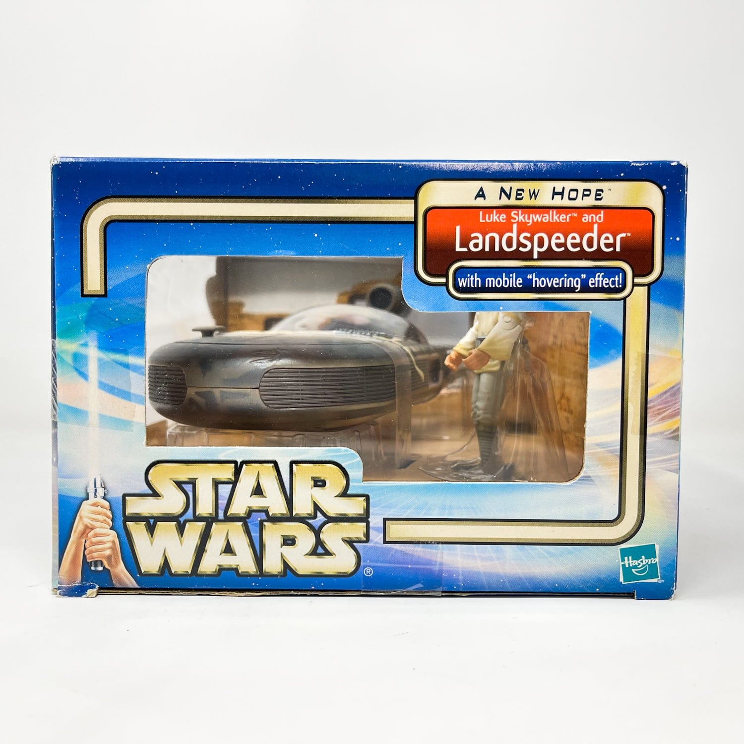 Luke Skywalker & Landspeeder – Hasbro Star Wars SAGA Series (2002