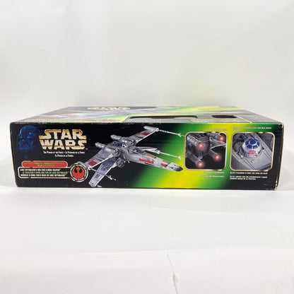 Vintage Hasbro Star Wars Mid Ships Luke Skywalker's Red Five X-Wing Fighter - Electronic Power F/X - POTF2 Hasbro 1997