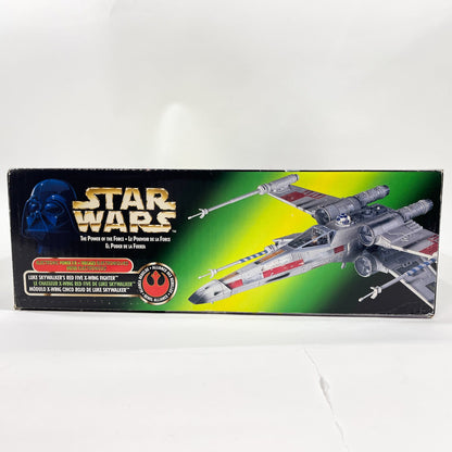 Vintage Hasbro Star Wars Mid Ships Luke Skywalker's Red Five X-Wing Fighter - Electronic Power F/X - POTF2 Hasbro 1997