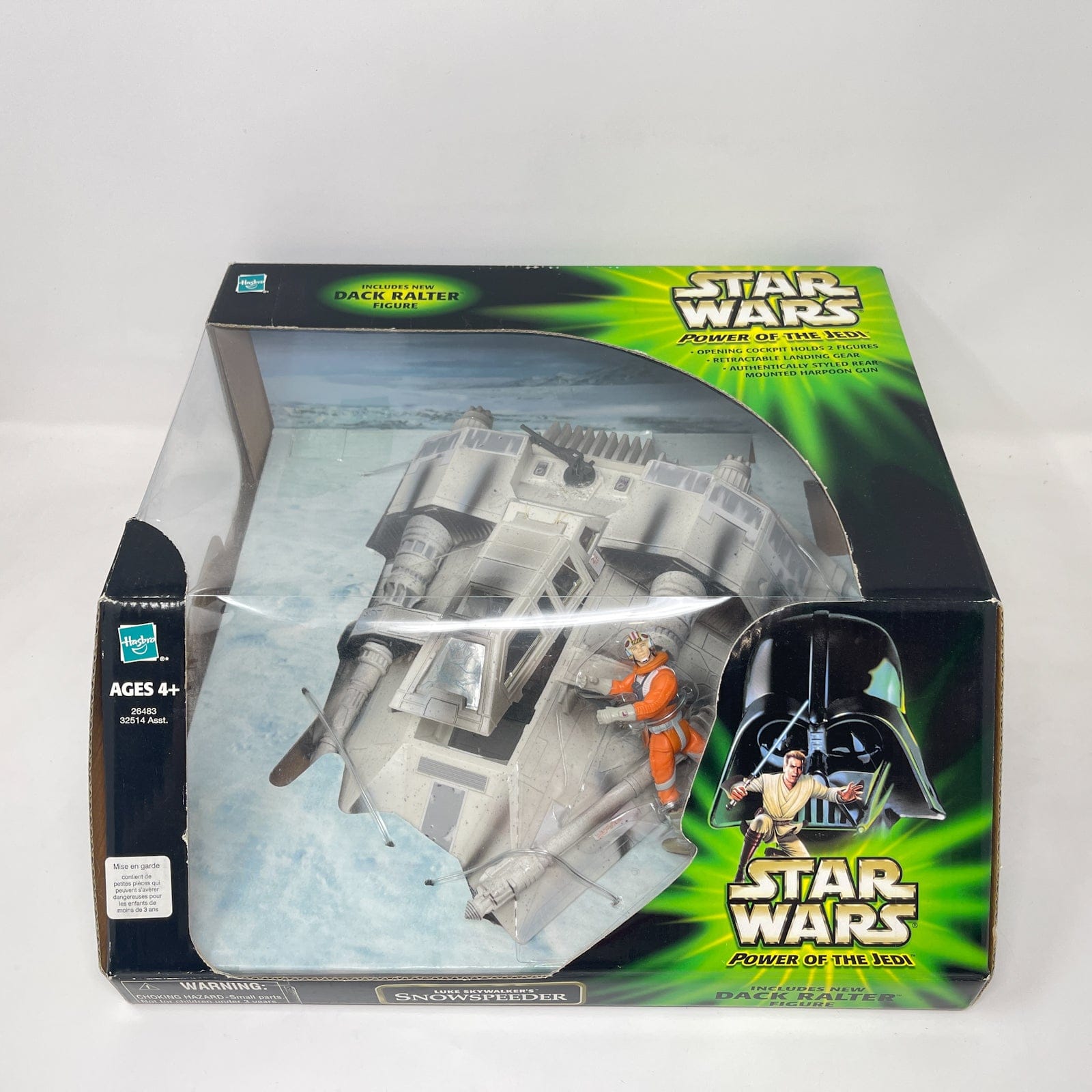Vintage Hasbro Star Wars Mid Ships Luke Skywalker's Snowspeeder – Hasbro Power of the Jedi (2001)