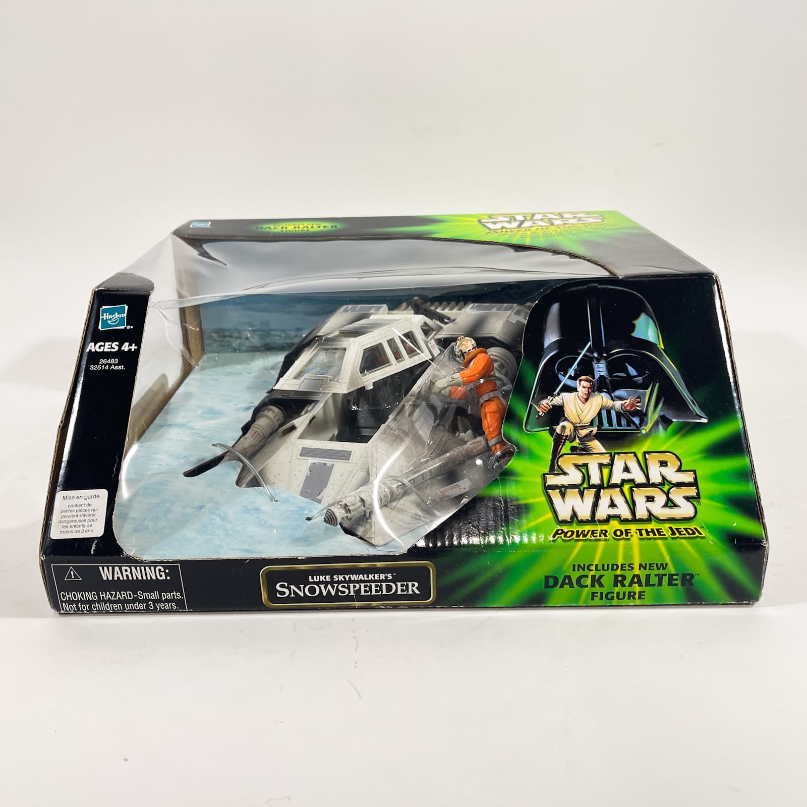 Vintage Hasbro Star Wars Mid Ships Luke Skywalker's Snowspeeder - Hasbro Power of the Jedi POTJ (2001)