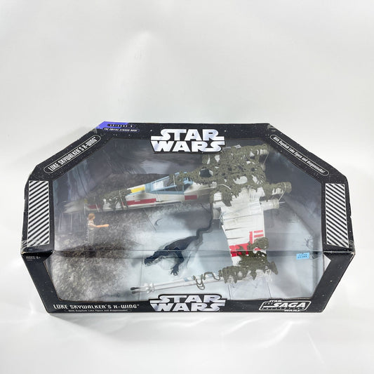 Vintage Hasbro Star Wars Mid Ships Luke Skywalker's X-Wing (Dagobah)- Hasbro Saga Collection MISB